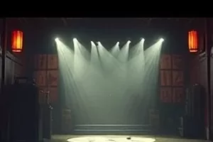 纪录短片屋顶上的气象站封面：老楼屋顶旋转的风向标