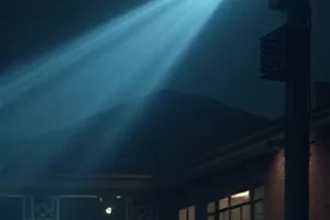青春剧三月风筝线封面：广场上空交错的风筝线
